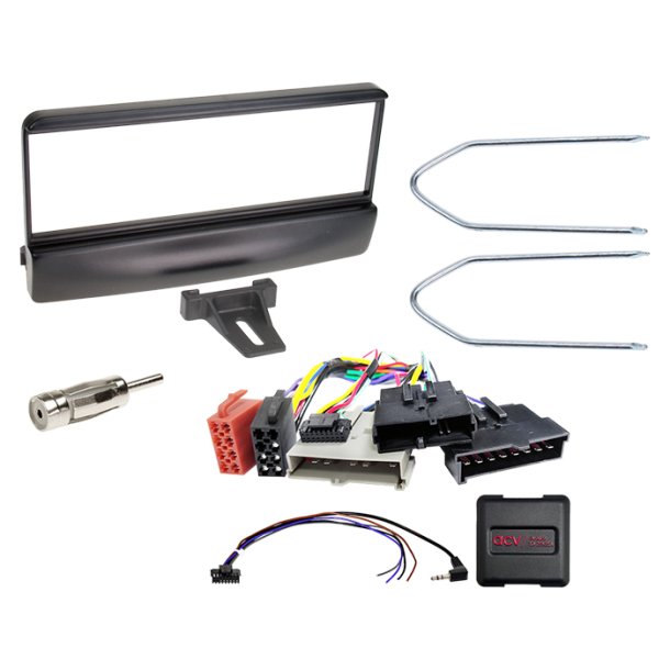 Komplet 1-DIN Kit Ford sort 8Pin/8Pin/17Pin