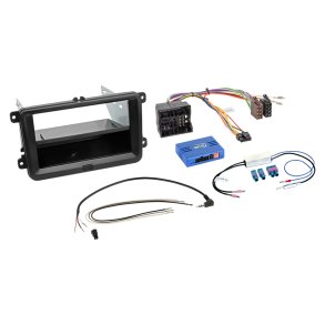 Komplet 2-DIN Kit m. rum Seat/VW 52Pin Quadlock