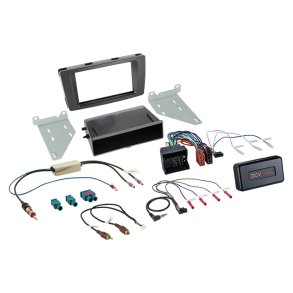 Komplet 2-DIN Kit m. rum Skoda Octavia/Yeti i-dapter