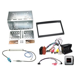 2-DIN kit Citroen/Fiat/Peugeot/Toyota RD4 HU ratbetj.