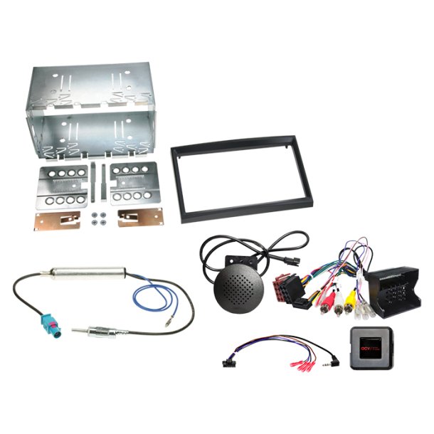 Komplet 2-DIN Kit Citroen/Fiat/Peugeot RD4 HU /PDC