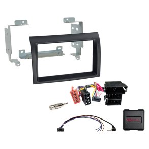 Komplet 2-DIN Kit Citroen/Fiat/Opel/Peugeot open dash