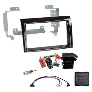 Komplet 2-DIN Kit Citroen/Fiat/Opel/Peugeot open dash
