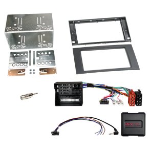 2-DIN kit Ford  sort ratbetj./CAN Bus/antenne DIN