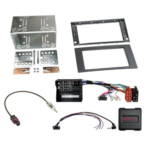2-DIN kit Ford  sort ratbetj./CAN Bus/antenne Fakra