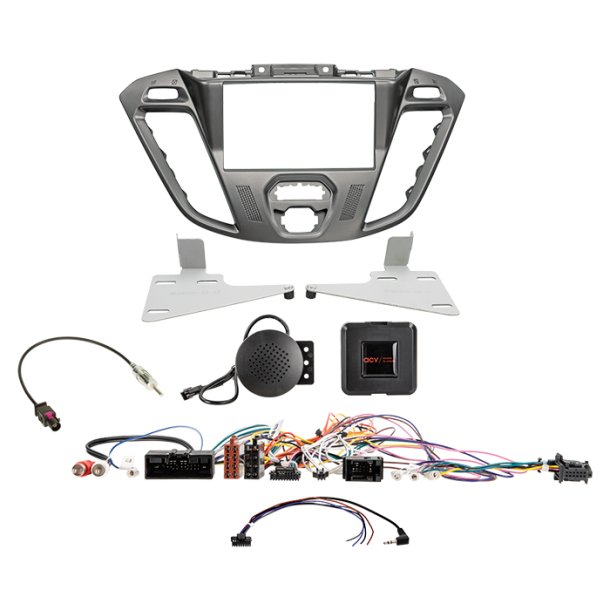 2-DIN kit Ford Custom 2012-2016 phoenix s�lv ratbetj.