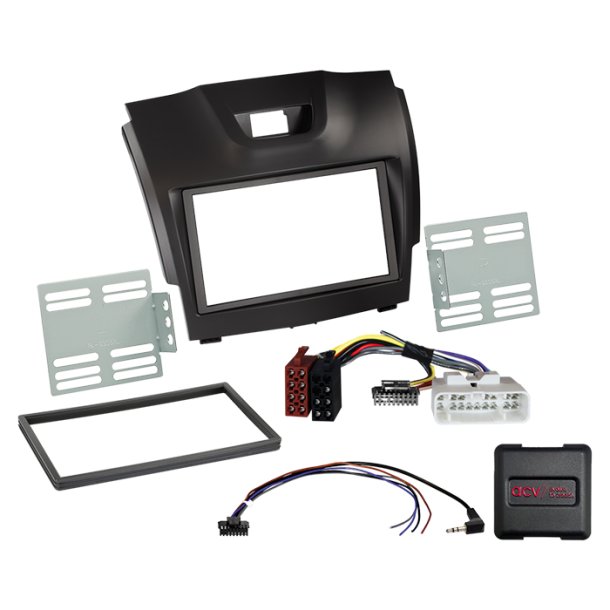 Komplet 2-DIN Kit Chevrolet/ Isuzu MU-X/D-Max 2012-2020
