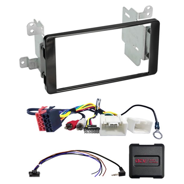 2-DIN kit Fiat Fullback (KT0T)/ L200(KJ0T) ratbetj./AUX