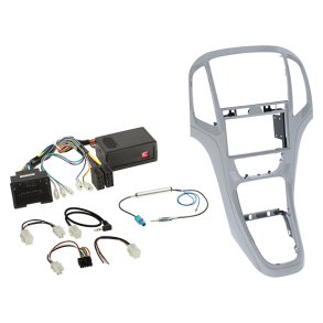 Komplet 2-DIN Kit Opel Astra J 2009-2018 platin s�lv
