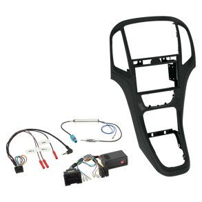 2-DIN kit Opel Astra J 2009-2018 perlesort ratbetj.