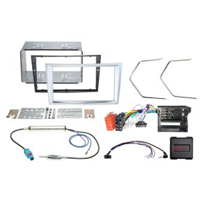 2-DIN kit Opel mat krom ratbetj.