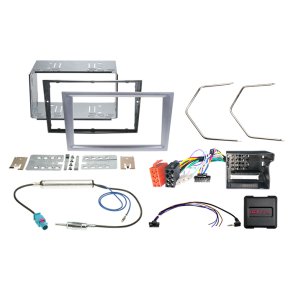 Komplet 2-DIN Kit Opel matt chrome  CAN Bus
