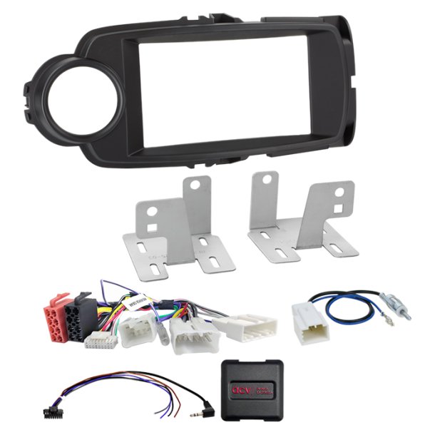 Komplet 2-DIN Kit Toyota Yaris(XP13) 09/2014-02/2020