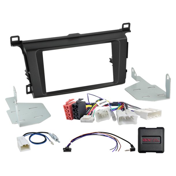 2-DIN kit Toyota Rav4(Sa3/Sa4) 04/2013-12/2018 ratbetj.