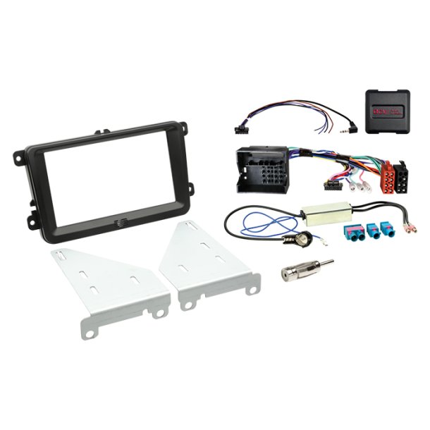 Komplet 2-DIN Kit Seat/Skoda/VW (Set) sort