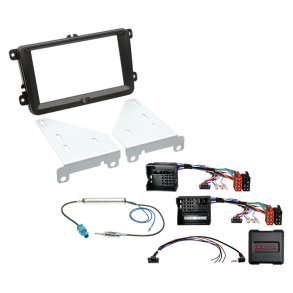 Komplet 2-DIN Kit Seat/Skoda/VW 40Pin/52Pin Quadlock