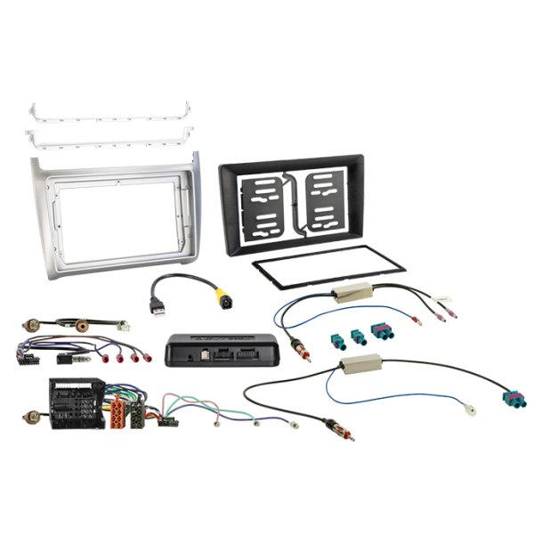 Komplet 9" Kit 1 VW Polo 04/2014-07/2017 s�lv i-dapte