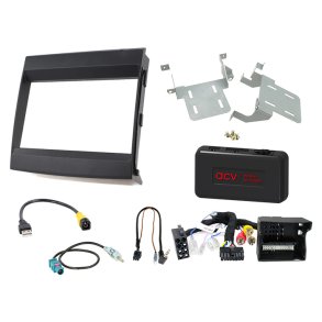 Komplet 2-DIN Kit Porsche Cayenne 2011-2016 /Amp sort