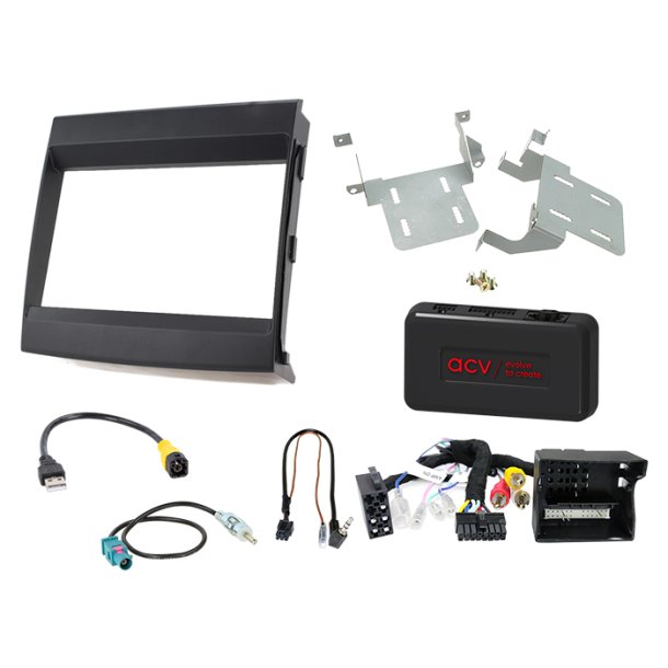 Komplet 2-DIN Kit Porsche Cayenne 2011-2016 /Amp sort