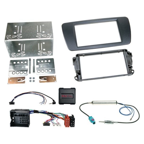 Komplet 2-DIN Kit Seat Ibiza 2008-2015  sort