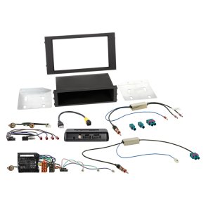 Komplet 2-DIN Kit m. rum Seat Ibiza/Leon i-dapter