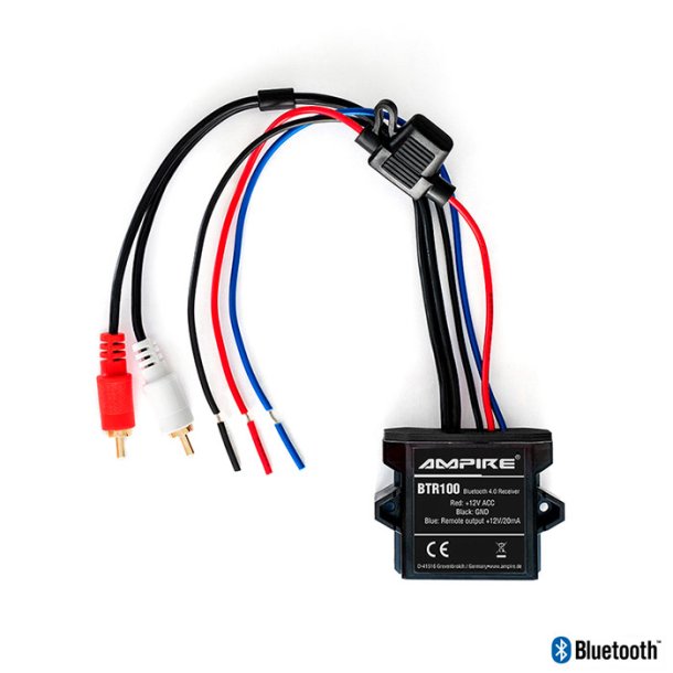 Ampire BTR100 Bluetooth modtager RCA