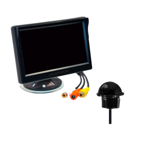 Ampire bakkamera st med kamera og skrm KC403+RVM050