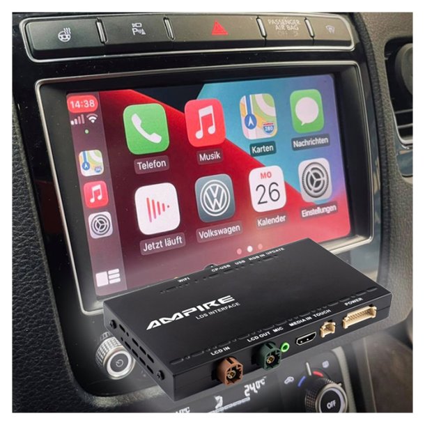 Android Auto og CarPlay Adapter Touareq (7P) 6.5" 10-18