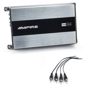 Ampire forstrker 4x 110 Watt, Class D