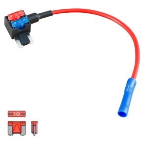 Ampire Tap til Lavprofil-mini-sikring 10A (ACN)