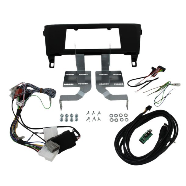 2-DIN kit Nissan Qashqai II J11 2014-  sort