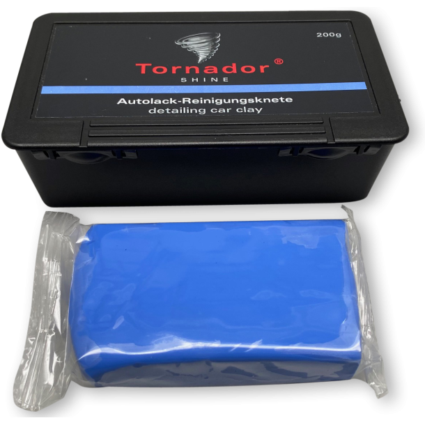 Tornador original clay/ler til rengring og pleje 200 gr. BL fin