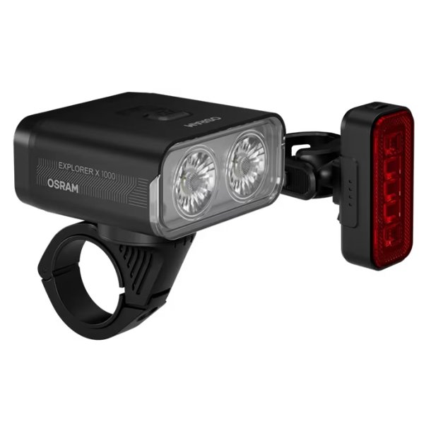 Osram LEDsBike Explorer X 1000 Spot i st med 2 stk.