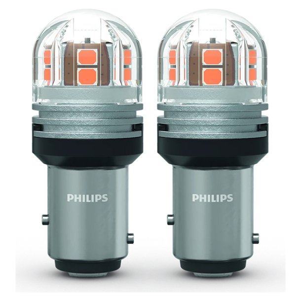 Philips Ultinon Pro7000 LED P21/5W Gul 12V - St