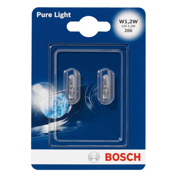 Pre Bosch Pure Light,T5 1,2W,2 stk.,12v,W2x4,6d