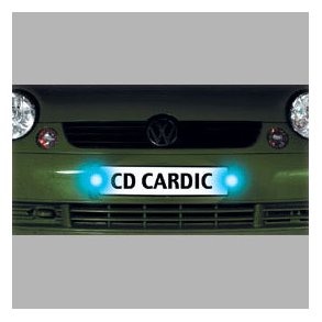 Bolt m/ lys til nummerplade