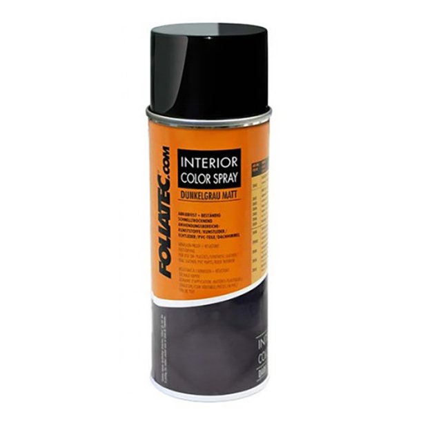 Foliatec Interir Colour Spray mrk gr mat 400 ml