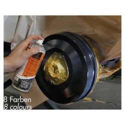 Foliatec 2 komponent Universallak metallisk slv 400ml