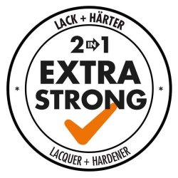 Foliatec 2 Komponent Universallak skinnende sort 400ml