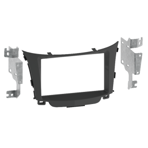 2-DIN kit Hyundai i30 3/2012-> sort
