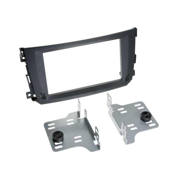 2-DIN kit smart fortwo 2010-> sort