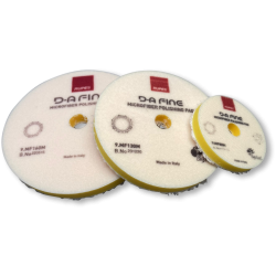 Rupes DA Fine Gul Microfiberpude 85-160mm 9.MF