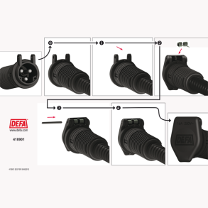 Ls lg, tvrpind og fjeder / rep. st