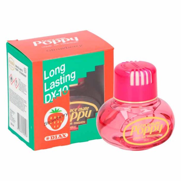 Poppy luftfrisker "Jordbr", 150 ml.