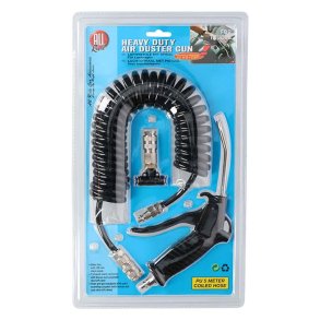 Allride Luftpistols�t, spiralslange, heavy duty, sort,