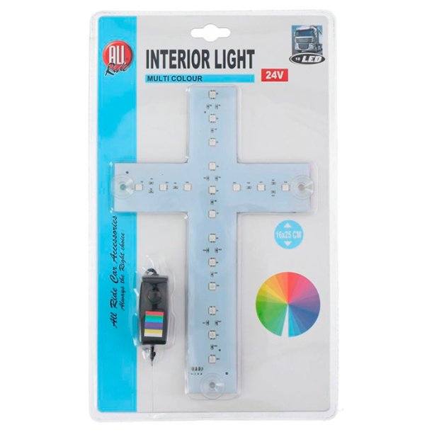 Allride interir lys, kors led