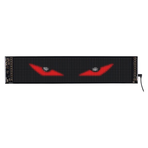 Allride LED-panel Devil Eyes L 59 x 12 cm., m. app