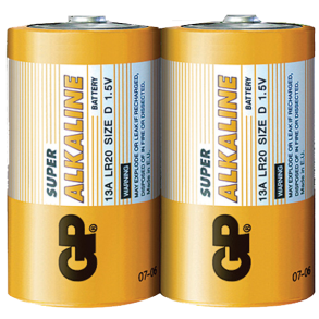 Gp lr20 - 20 stk. pakke batteri