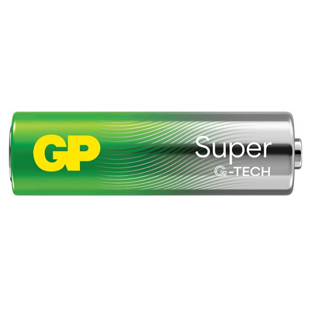 GP Super Alkaline AA-batteri 15A/LR6 20-pak