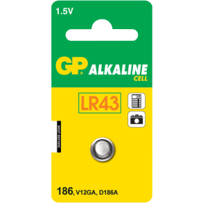 Gp lr43 batteri stk.